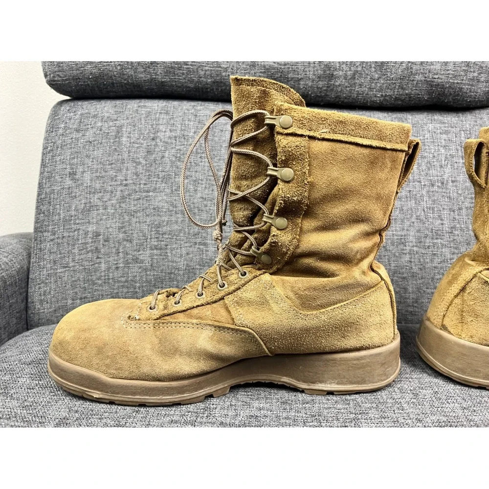 Belleville C775ST Mens 12.5 R Gore-Tex 600g Insulated Steel Toe Combat Boots Tan